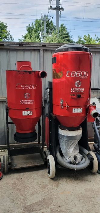 Slefuitor aspirator industrial pardoseli beton HTC 550 380v