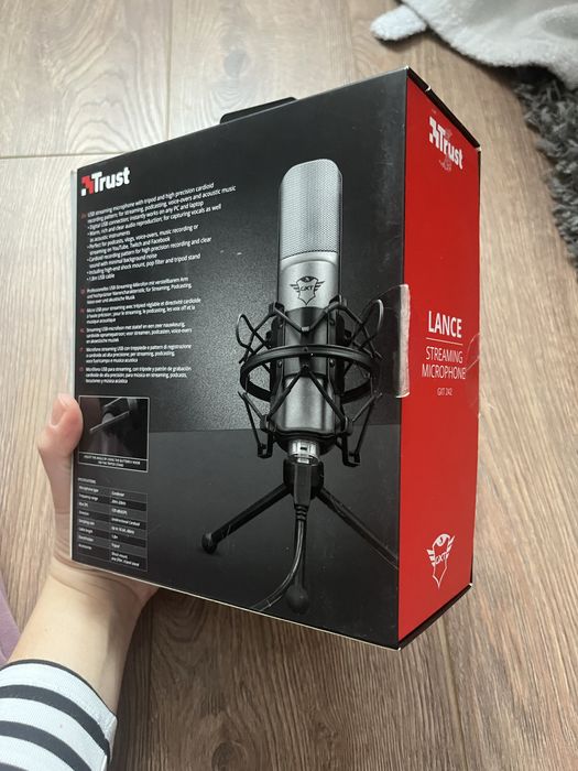Микрофон Trust, за стрийминг