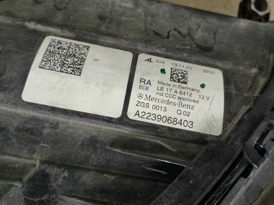 Фарове Mercedes S-Classa W223 MULTIBEAM LED/Фар Mercedes W223 Оригиалн