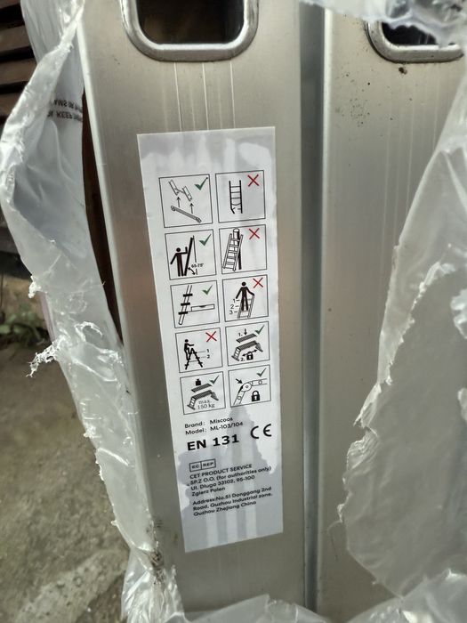 Scara schela wiscoos aluminiu