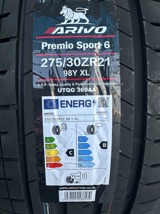 Нови летни гуми ARIVO PREMIO SPORT 6 275/30R21 98Y XL БОРД 2753021