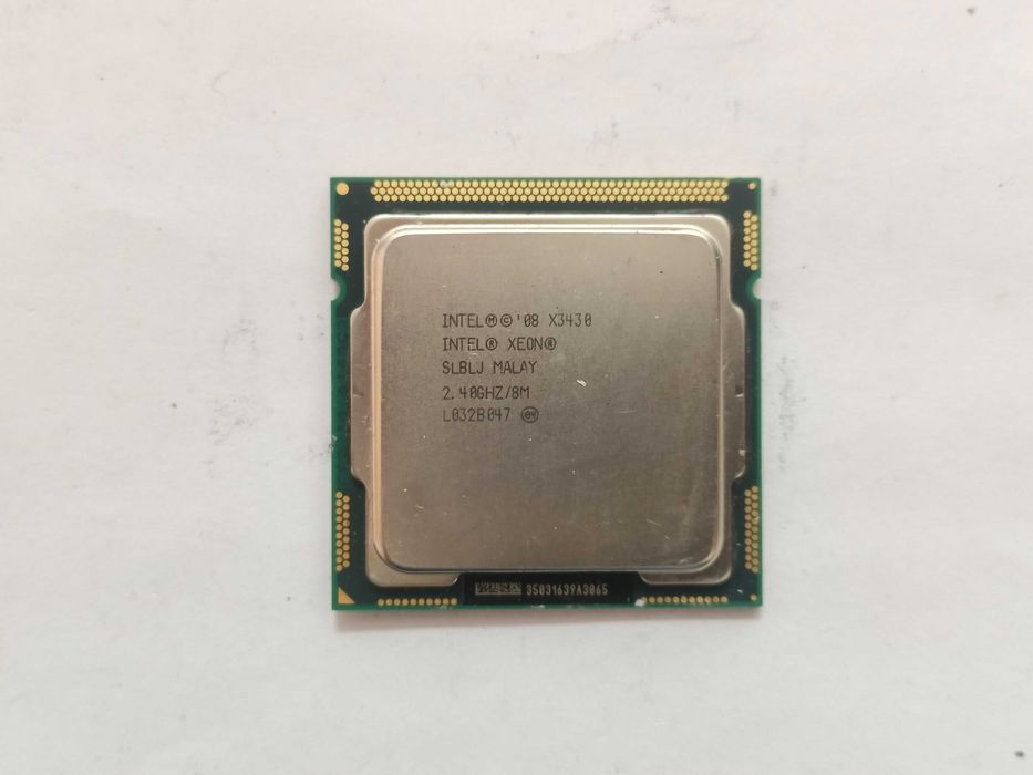 Процессор Intel Xeon X3430
