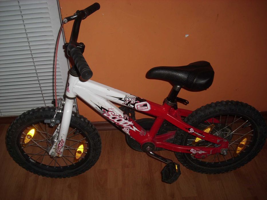 SCOTT 16 ″ USA Детски велосипед,колело със спомагателни колела.Промо!