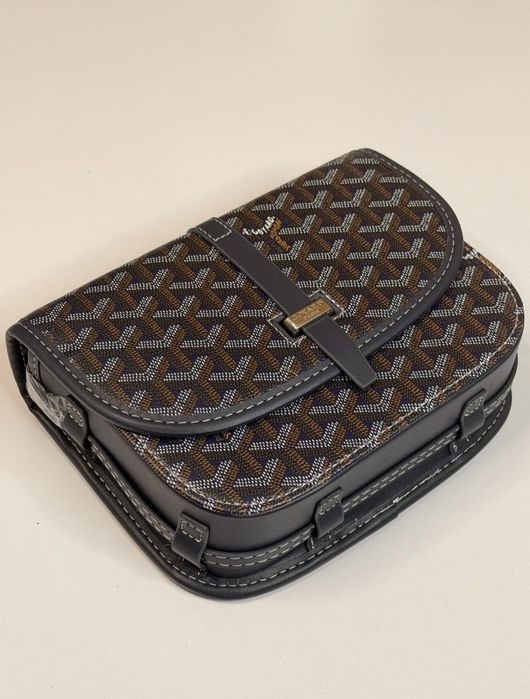 Сумка через плечо Goyard (тёмно-синяя)
