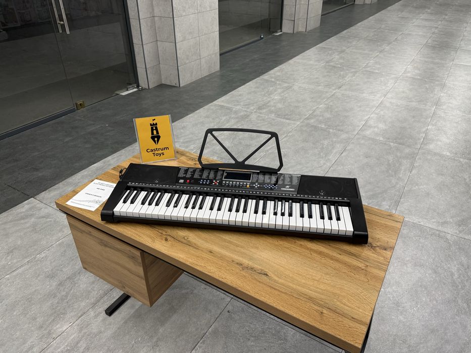 Синтезатор 61 клавиша, мощные динамики, качество Castrum Toys