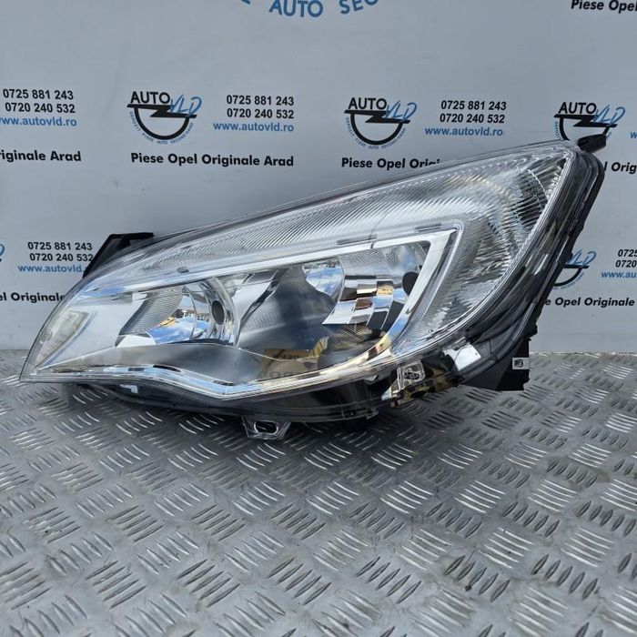 Far stanga crom halogen Opel Astra J Facelift