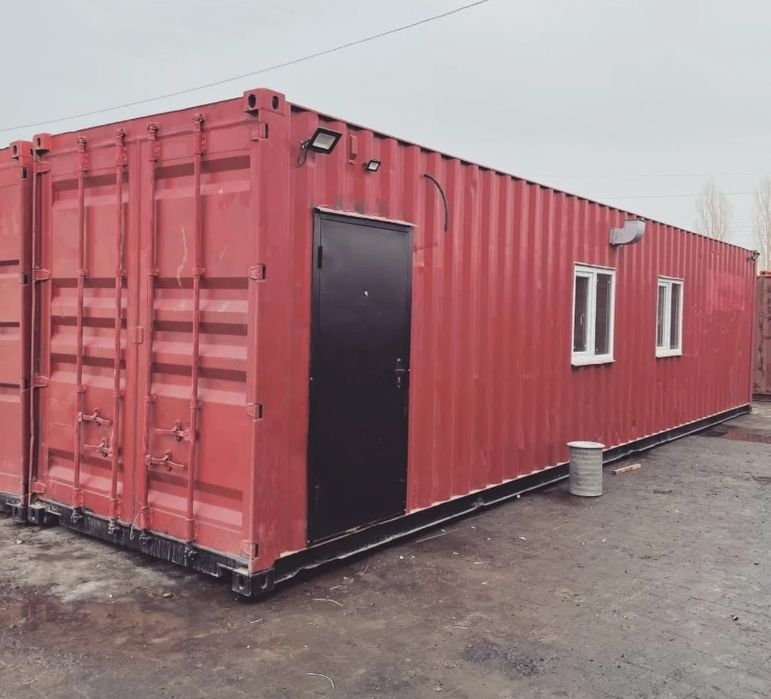 Жилой контейнер удобствами