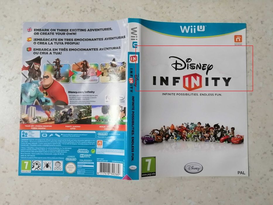 Joc Nintendo Wii U Disney Infinity pentru copii