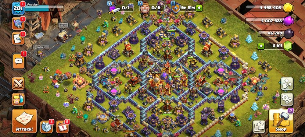clash of clan account