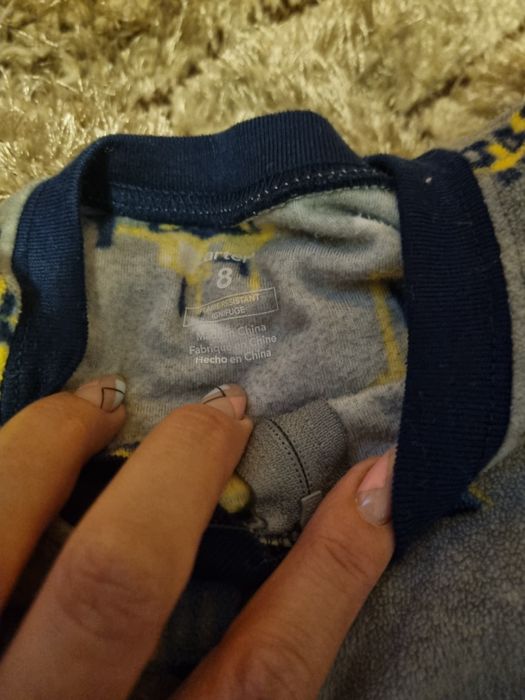 Поларени цели пижами Carter's