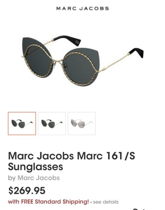 Дамски слънчеви очила Marc Jacobs 161 намалени