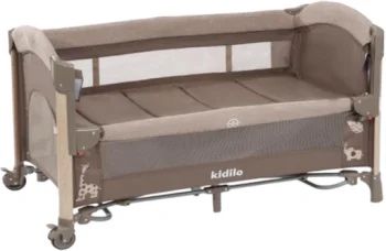 Kidilo 4в1: кроватка, манеж, люлька и пеленальная зона.
