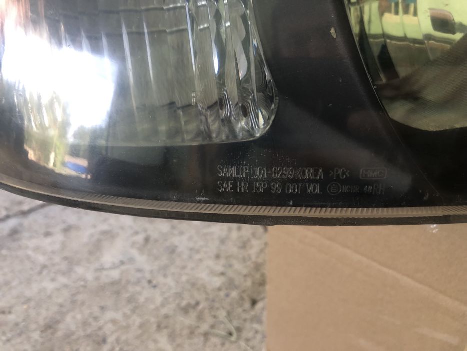Фара на хундай элантра