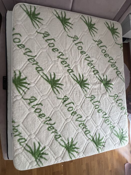 Topper saltea medico plus Aloe Vera lână merino 160/200cm