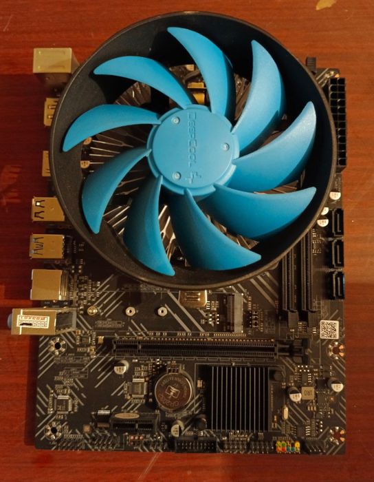 Комплект i3 10100+H510+кулер