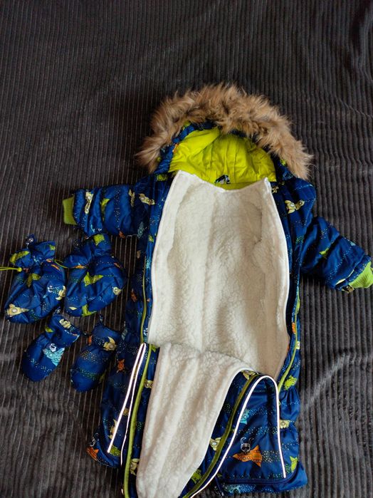 Детский комбинезон (конверт)зима-осень