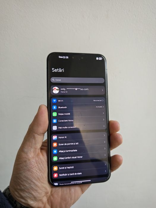 Vând sau schimb Honor Magic 7 Pro Ca Nou 512GB Factura Vodafone un an.