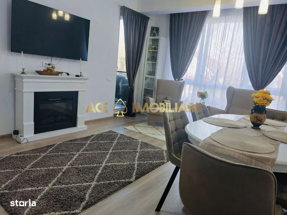 2 Camere de vanzare | Popesti-Leordeni | Centrala | Parcare  | Mobilat