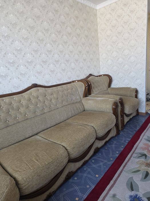 Диван угловой с креслом
