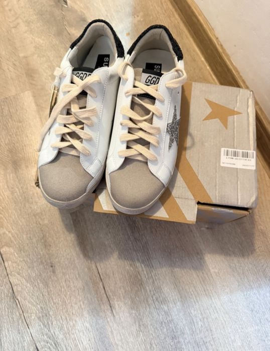 Shoes. Like golden goose