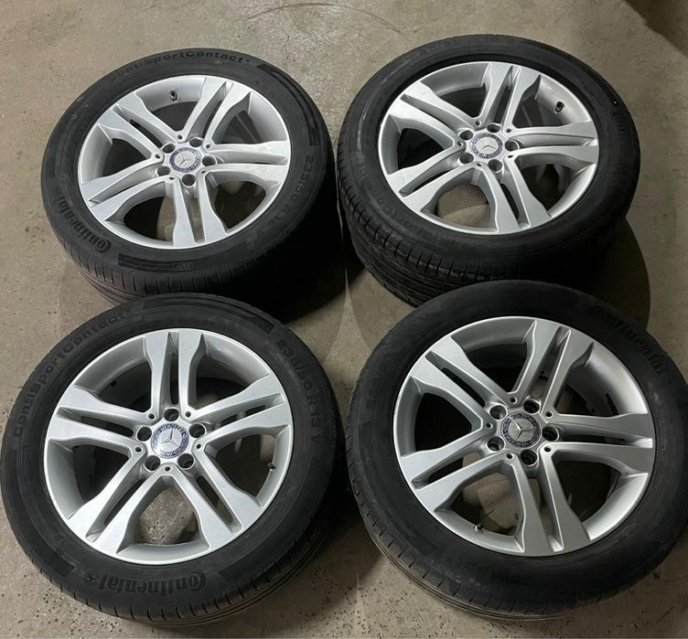 Set Jante Originale Mercedes-Benz 18" cu Anvelope Continental 235/50 R