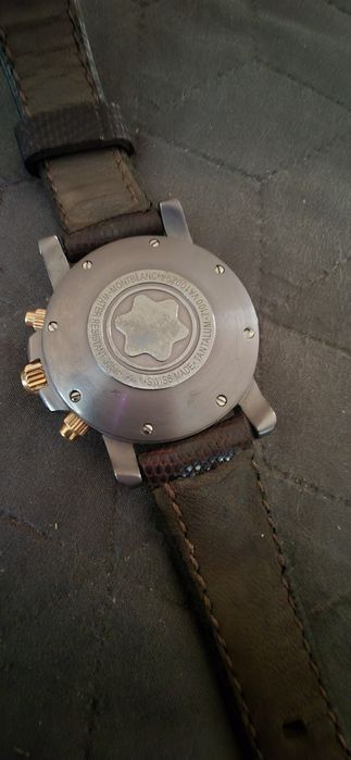 Montblanc Sport XXXL Chronograph Tantalum 18K Rose Gold Automatic
