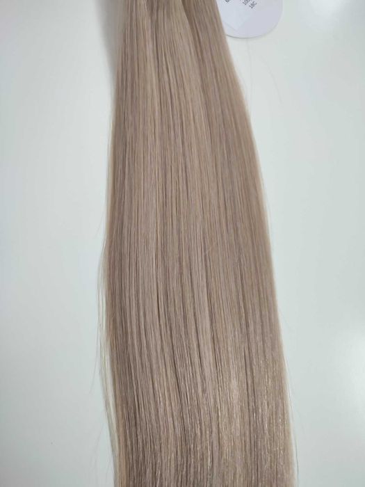 100% естествена, висококачествена коса за удължаване/есктеншъни, 55см