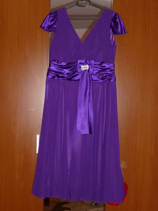 Rochie ocazie, Tal: 46/ XL (L=120cm, Talie=96),purtata o sg data