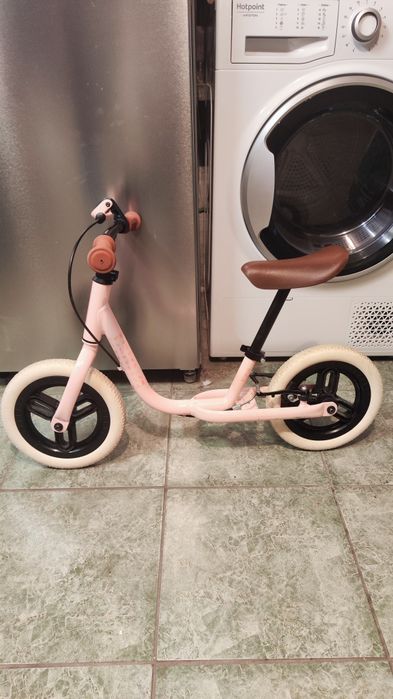 Bicicletă fără pedale Runride 500 10'' Roz-Bej Copii
349