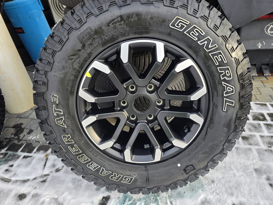 Roti Ford Raptor NOI , anvelope NOI , originale, R17, GENERAL GRABBER