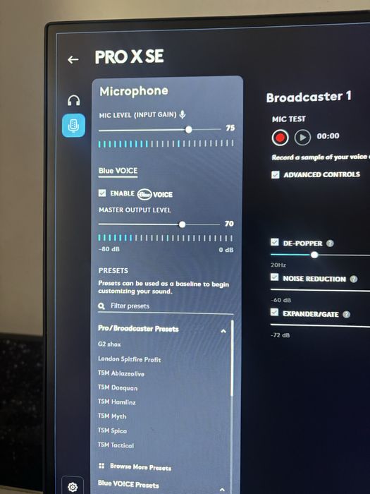 Vand Casti Gaming LOGITECH Pro X SE, 7.1