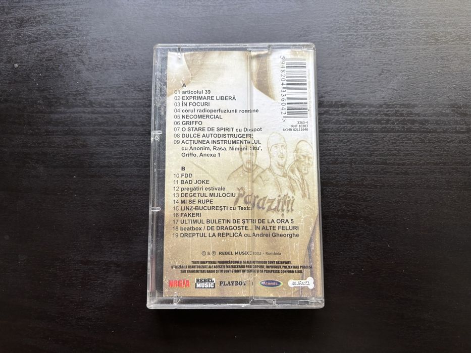 Vand caseta Parazitii Irefutabil