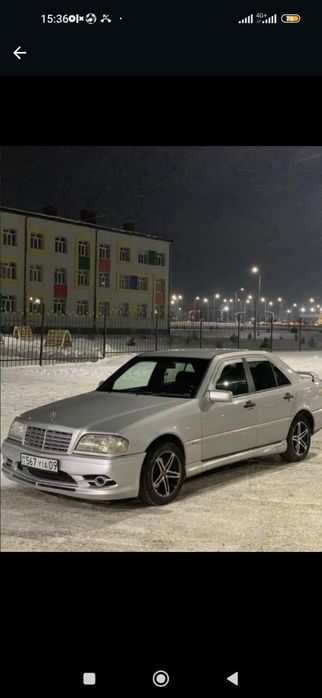 Бампер на мерседес w202  с тюнинг
