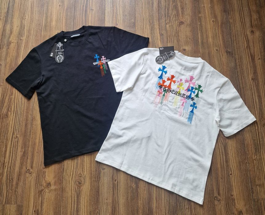 Страхотна мъжка тениска CHROME HEART  Размер S M L XL 2XL