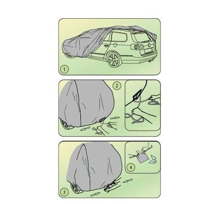 Висококачествено Покривало Брезент ВАН / Mini VAN, SUV, Дъжд, Прах