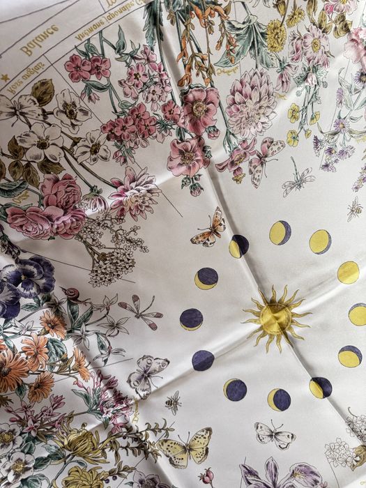 Шал Dior 90/90 коприна