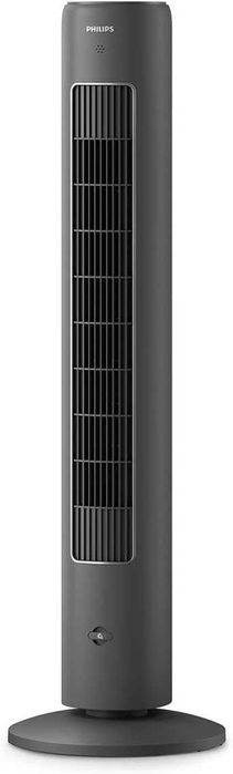 Вентилатор Philips CX5535, 3 скорости, дифузер на аромати, 40W, черен