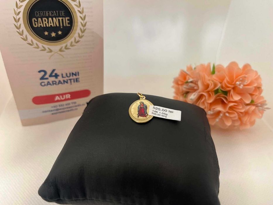 Pandantiv Aur 14k 1.15g (AG16 Moldova b32926)-Garantie 2 ani!