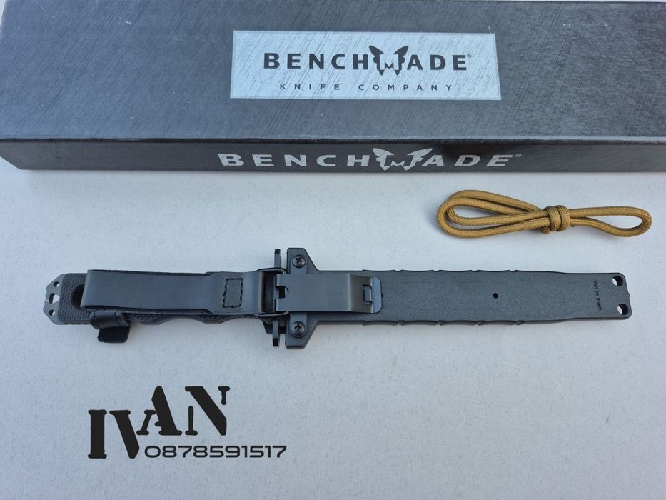 Нож-кама Benchmade 185BK SOCP стомана 3V дръжка G10