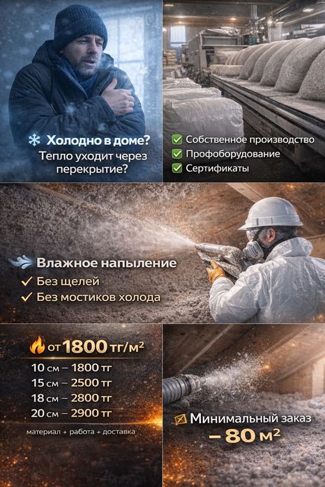 Утепление крыши и стен дома. Материалы, работа, гарантия качества