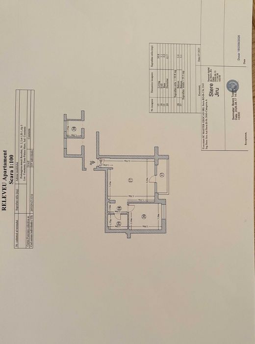 Apartament 2 camere Palazu, bloc nou