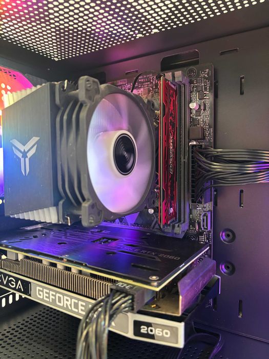 Геймърски компютър Intel Core i7 9700F, RTX 2060 6GB, 16GB ram