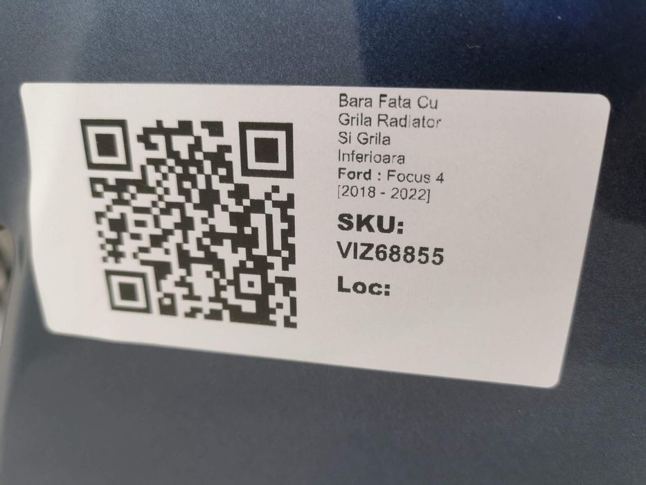 Форд Фокус / Ford Focus Преден бампер с решетка радиатор и долна решет