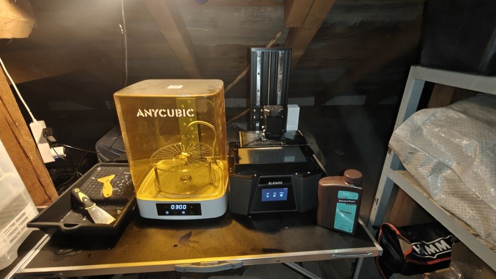 Imprimanta 3D cu rășină Elegoo Saturn 3 Ultra, kit complet.