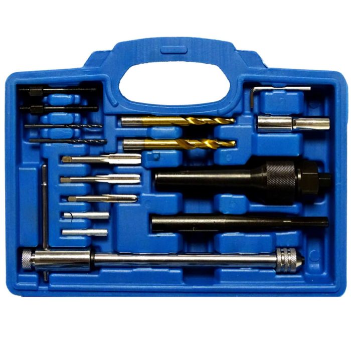 Trusa pentru extras bujii incandescente rupte, 38 piese