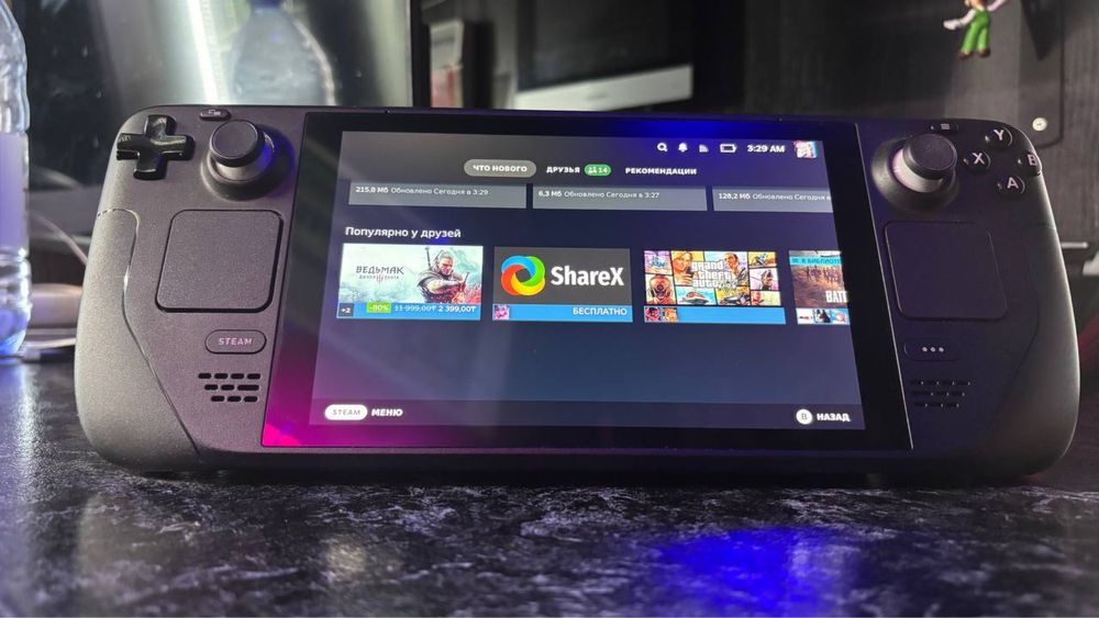 Steamdeck 512 Gb OLED.