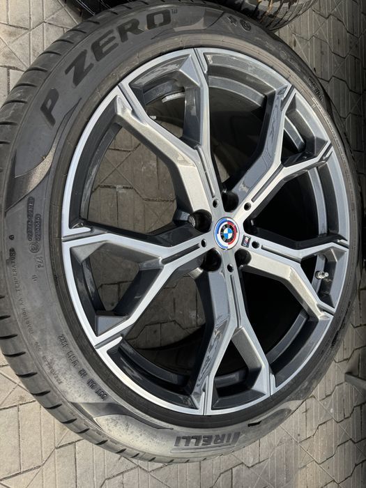 jante originale bmw m packet r21 x5 g05 x6 g06 echipate vara