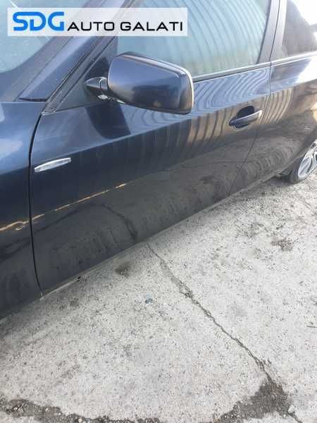 Usa Portiera Stanga Fata Dezechipata BMW Seria 5 E60 E61 2003 - 2010 Culoare Carbonschwarz Metallic