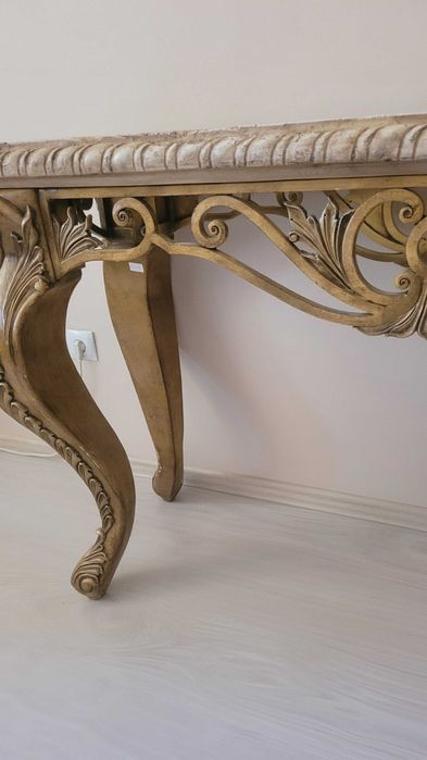 Стол консоль ручной работы