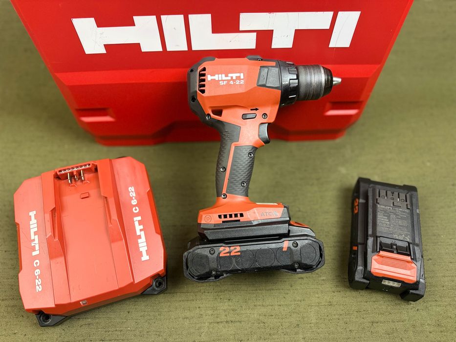 HILTI SF 4-22 NURON акумулаторен винтоверт – 2×4.0Ah, 2025 г.
